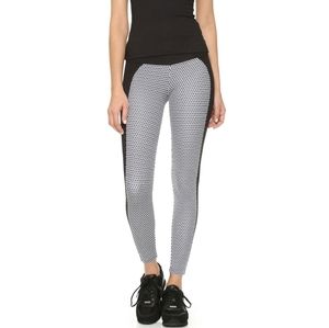 Koral Activewear Polarize Black and White Leggings